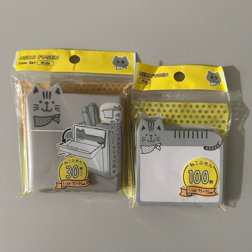 Cat notepad and case Ver. 1